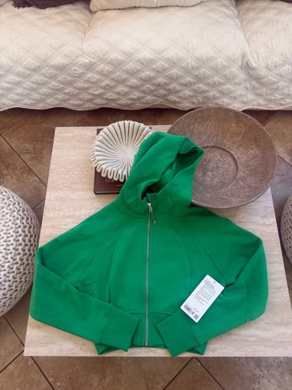 lululemon athletica Green Full-Zip Hoodie